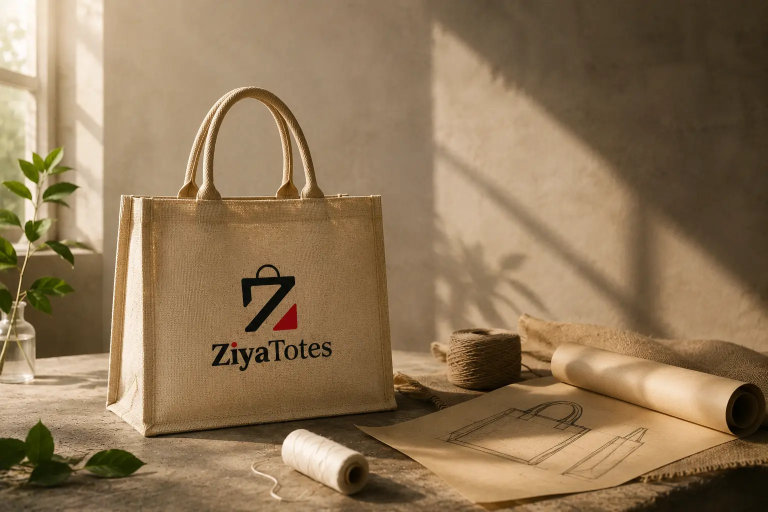 Manufacturing premium jute and cotton bags with quality craftsmanship