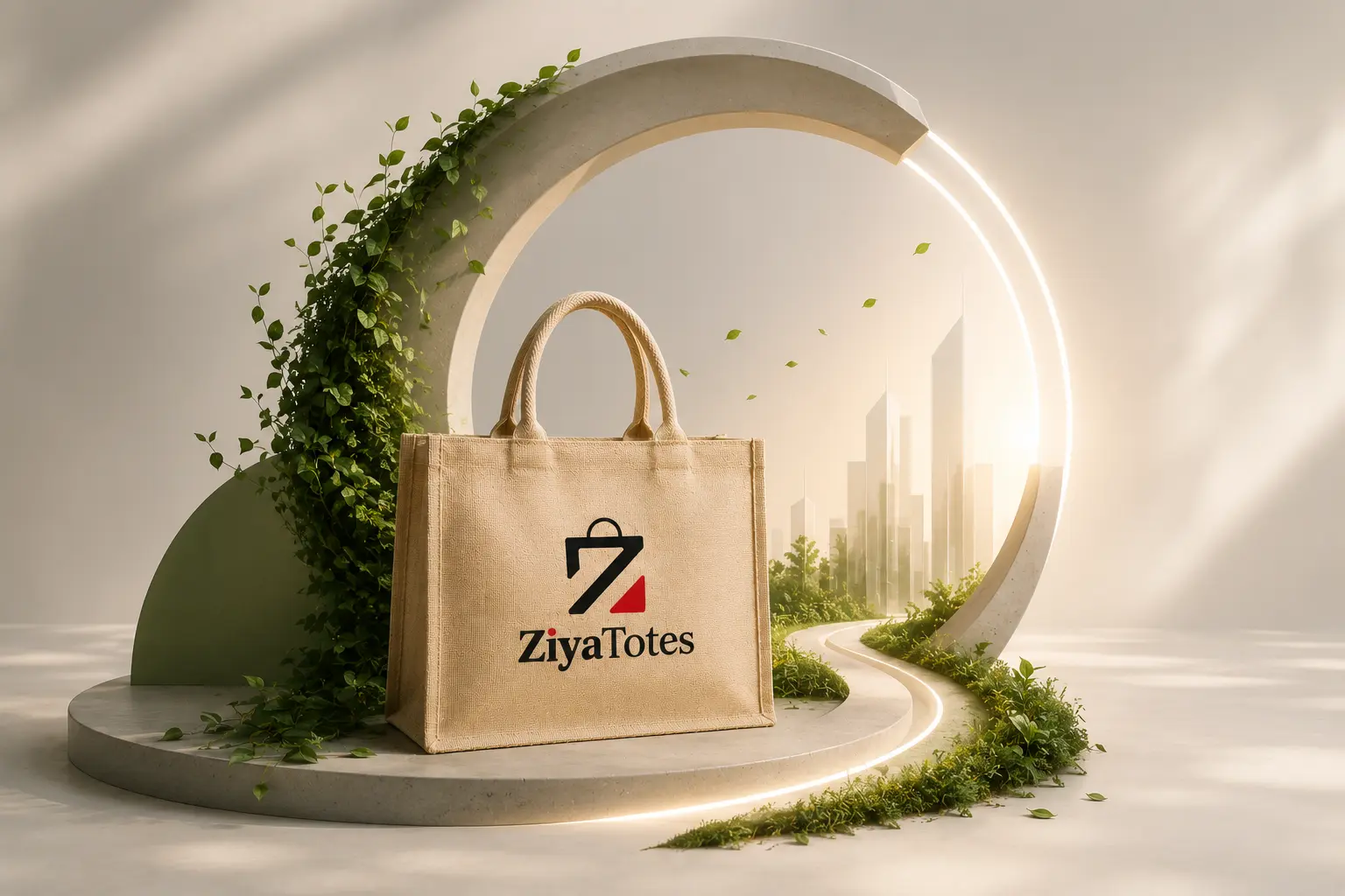 Sustainable jute and cotton bag manufacturing for businesses worldwide